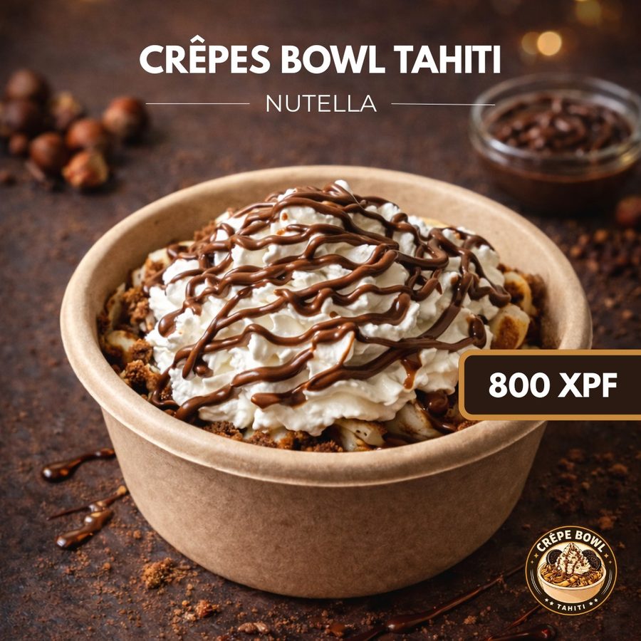 Crêpes Bowl Nutella