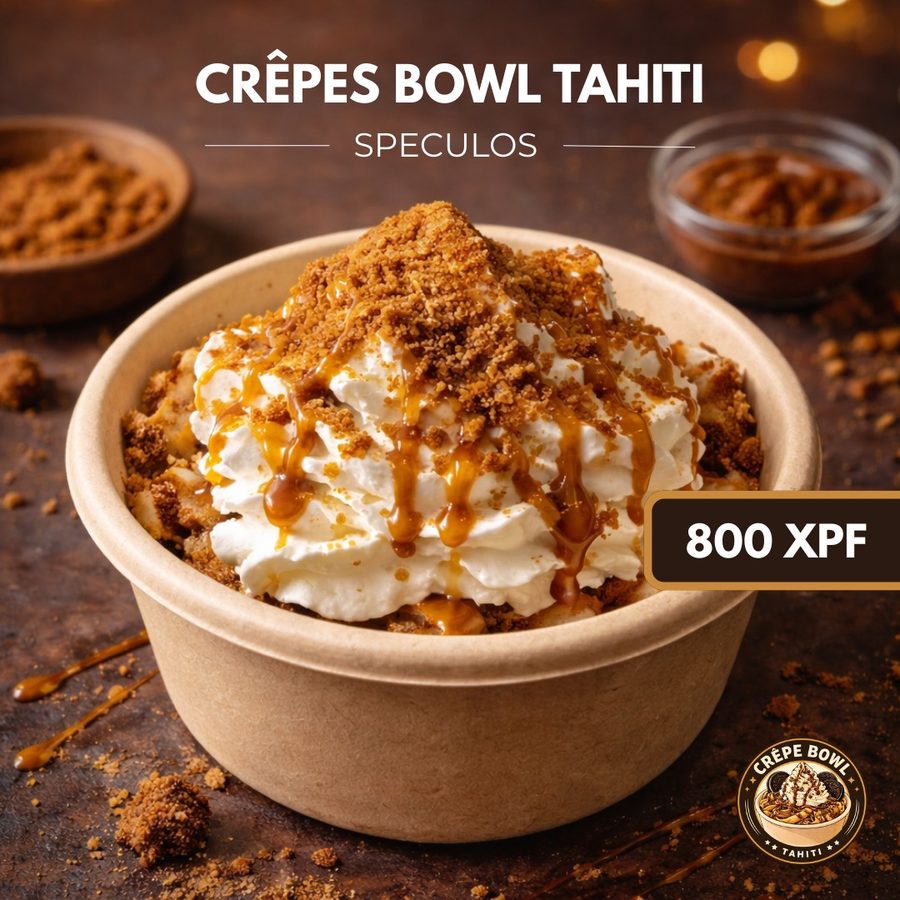 Crêpes Bowl Spéculos